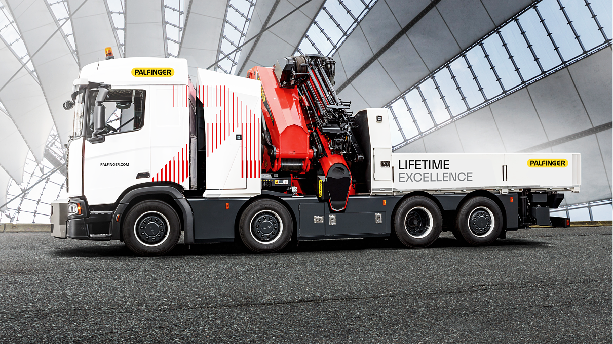 Lifetime Excellence: Mit dem neuen Markendesign schärft PALFINGER seine Identität und stärkt seine Position als Premium-Lösungsanbieter.