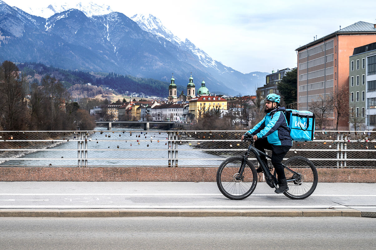 Wolt kommt nach Innsbruck