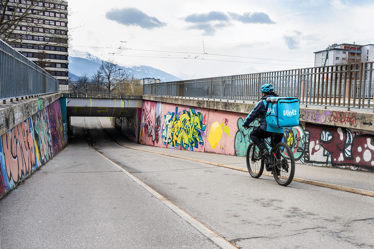 Wolt kommt nach Innsbruck