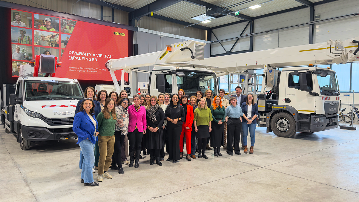 Vielfalt wird bei PALFINGER aktiv gelebt – hier beim Salzburger Netzwerktreffen im Februar 2026.