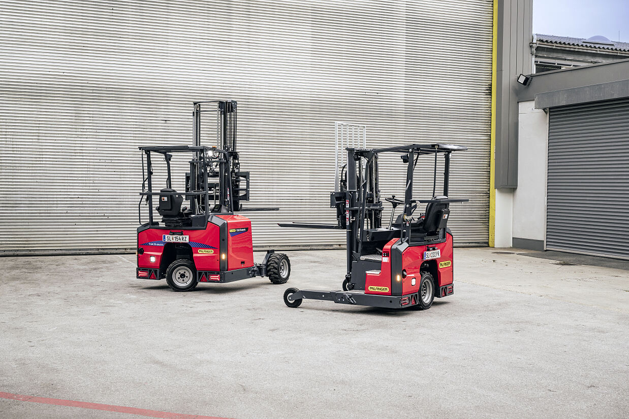 PALFINGER launches compact Middle-Seat Truck-Mounted Forklift