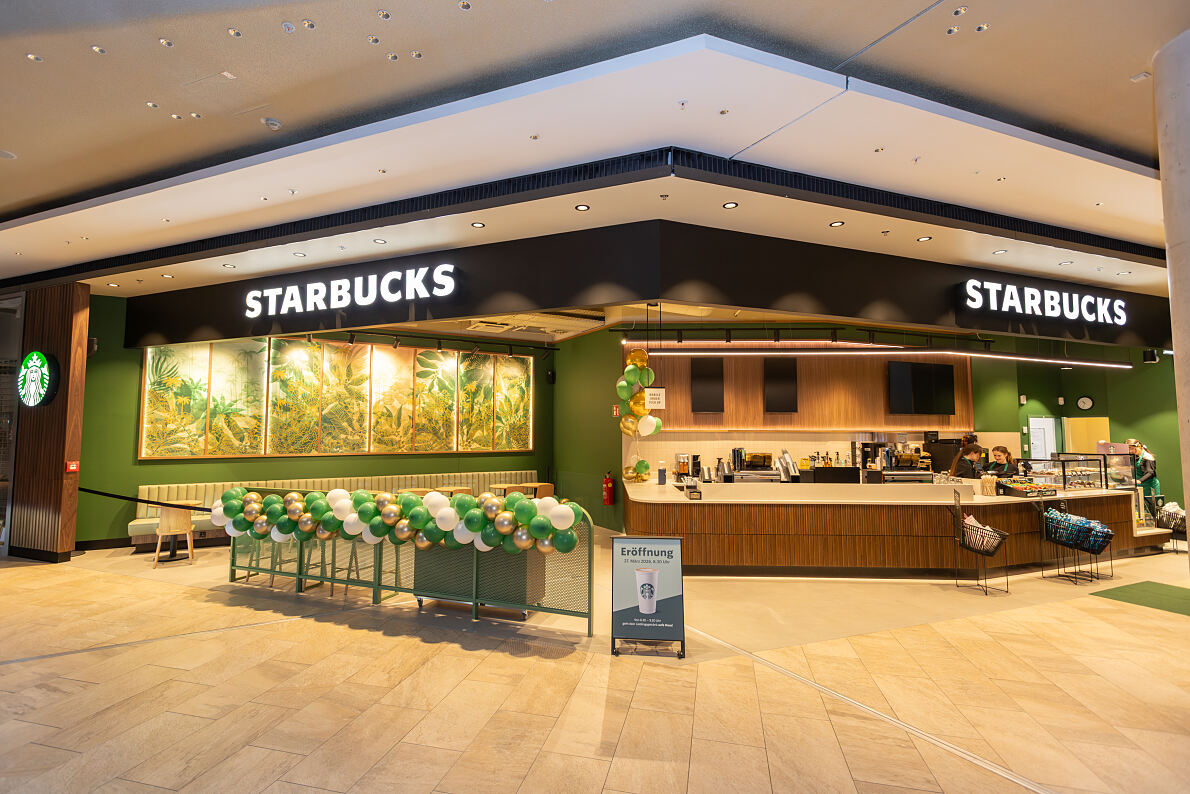 Neueröffnung Starbucks Coffee House FISCHAPARK