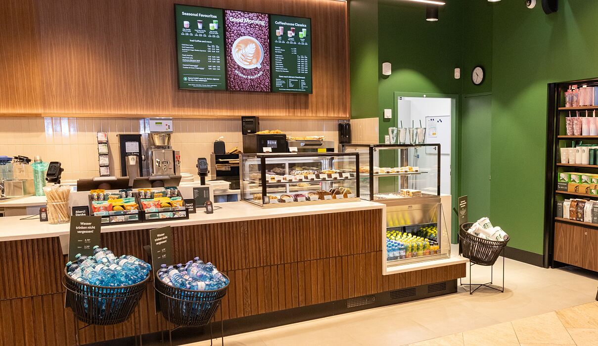 Neueröffnung Starbucks Coffee House FISCHAPARK
