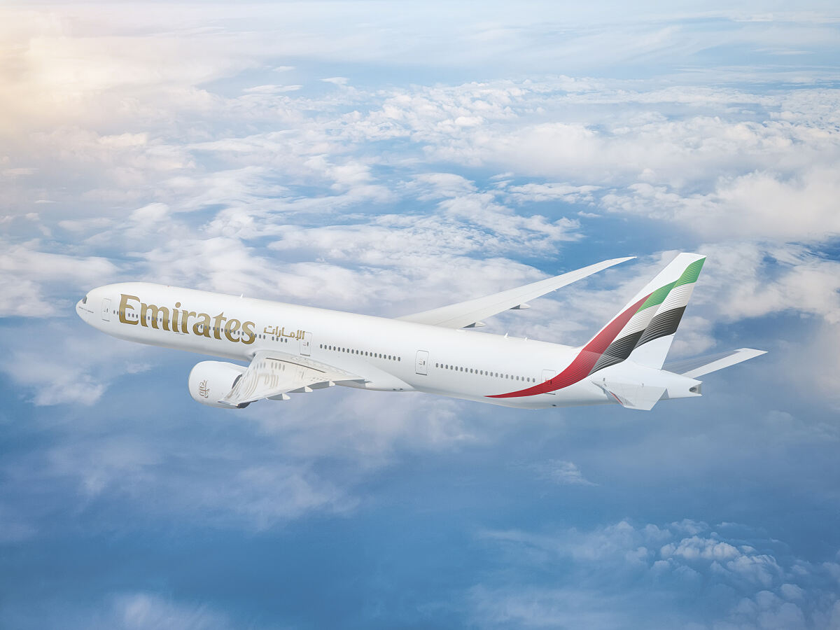 Emirates bedient 96% ihres Streckennetzes