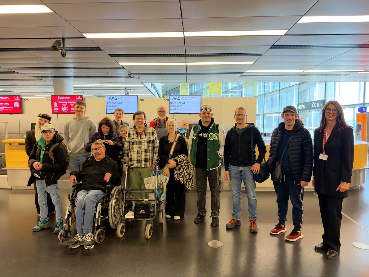 Emirates Travel Rehearsal am Flughafen Wien