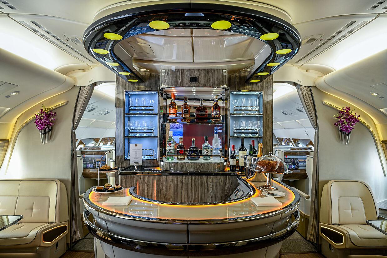 Emirates Onboard Lounge