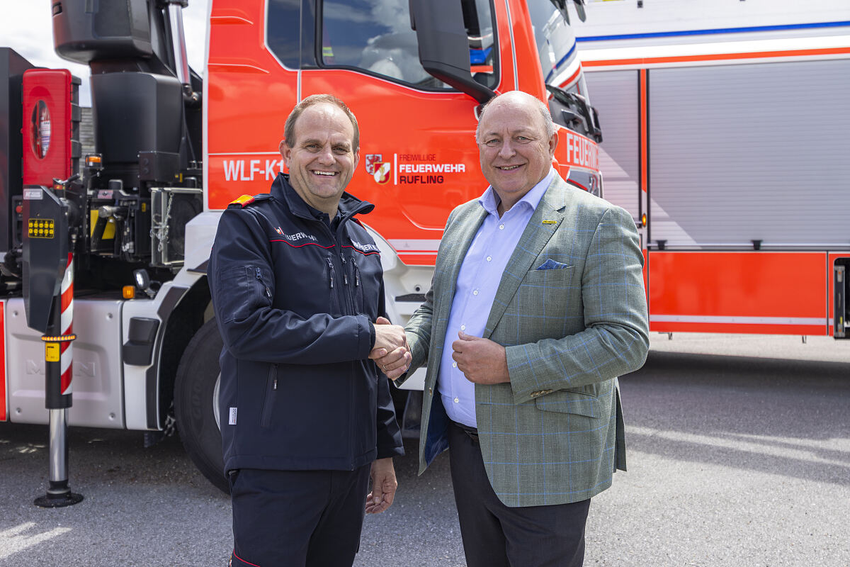 Seit vielen Jahren setzen die drei Feuerwehren des Pflichtbereichs Leonding auf Produkte von PALFINGER