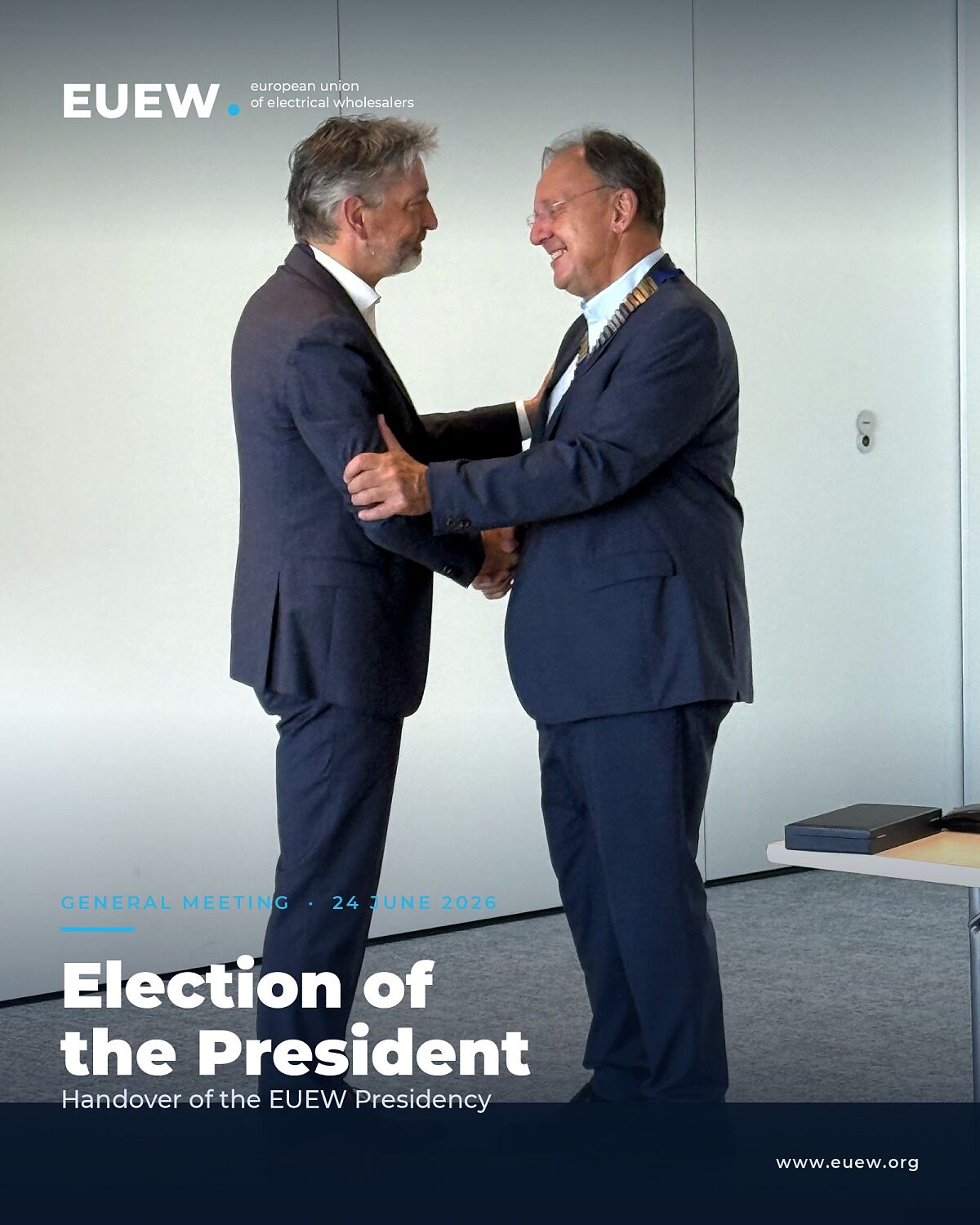 Pfarrwaller wird EUEW-Präsident