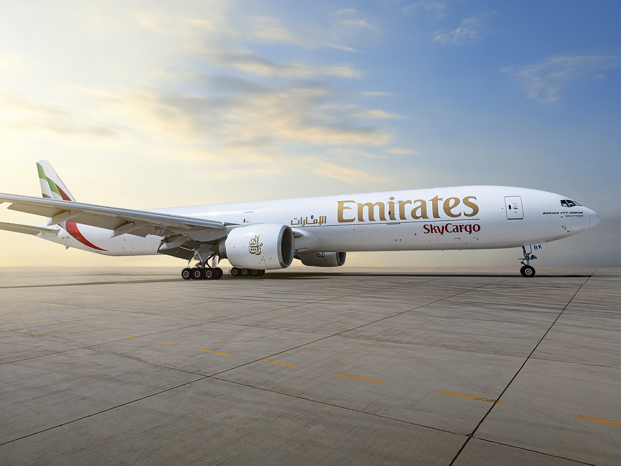 Emirates B777-300ERSF