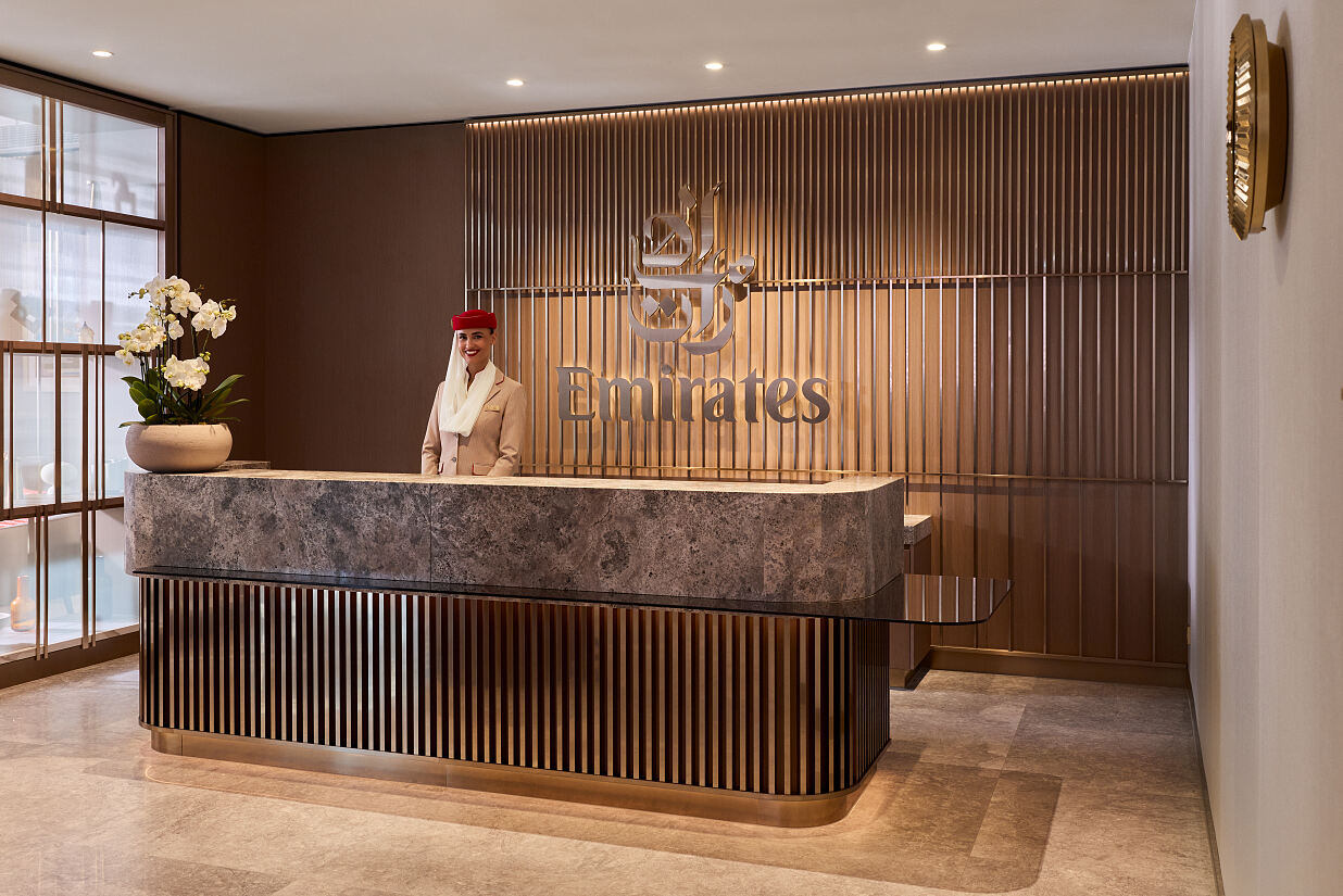 neues Emirates Signature-Lounge-Konzept