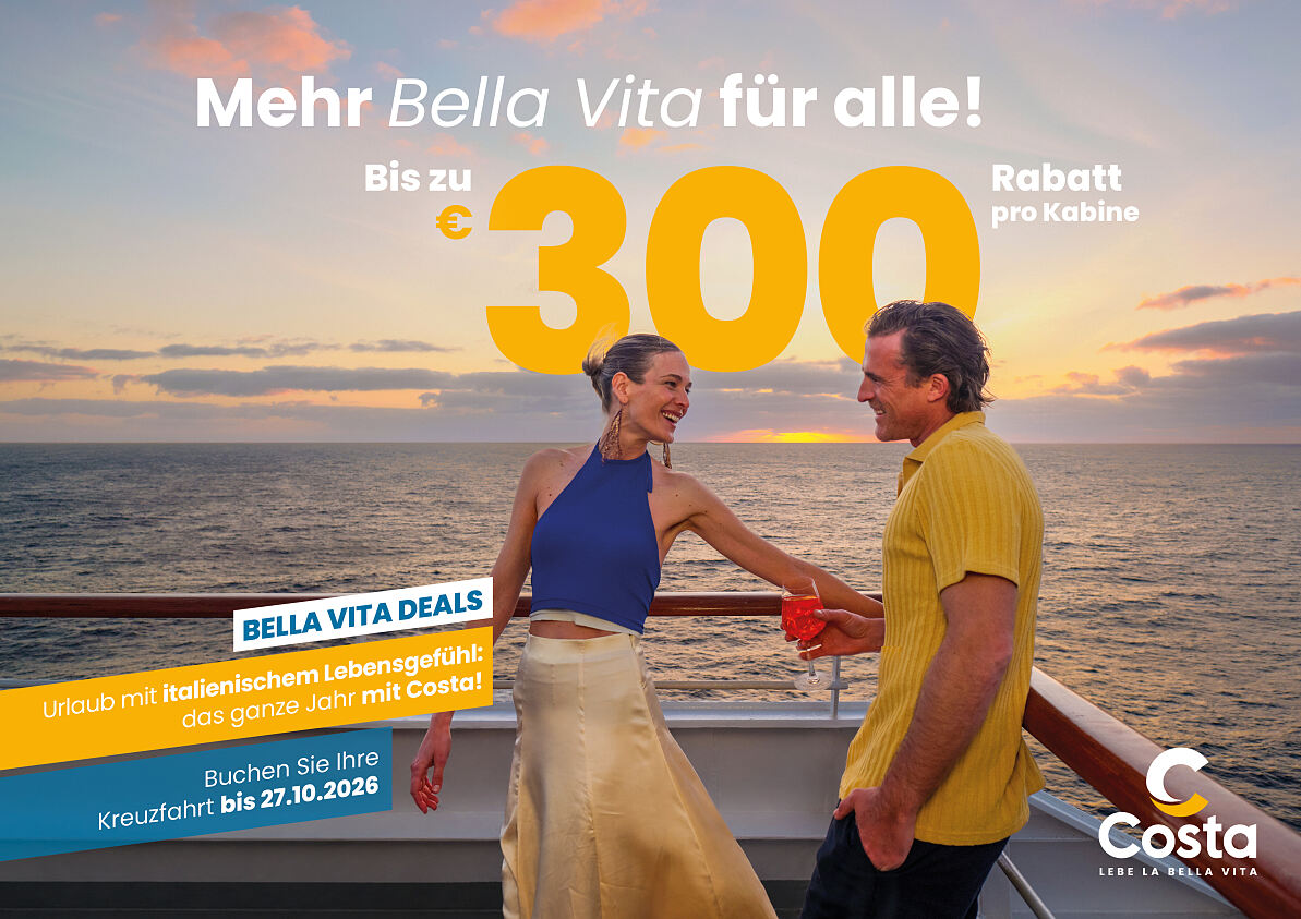 Costa Wave 3 Kampagne