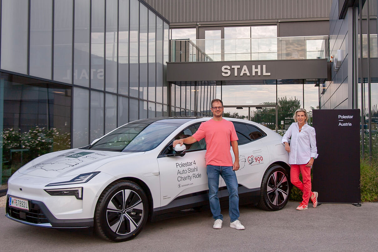 Polestar x Auto Stahl Ride Against Childhood Cancer