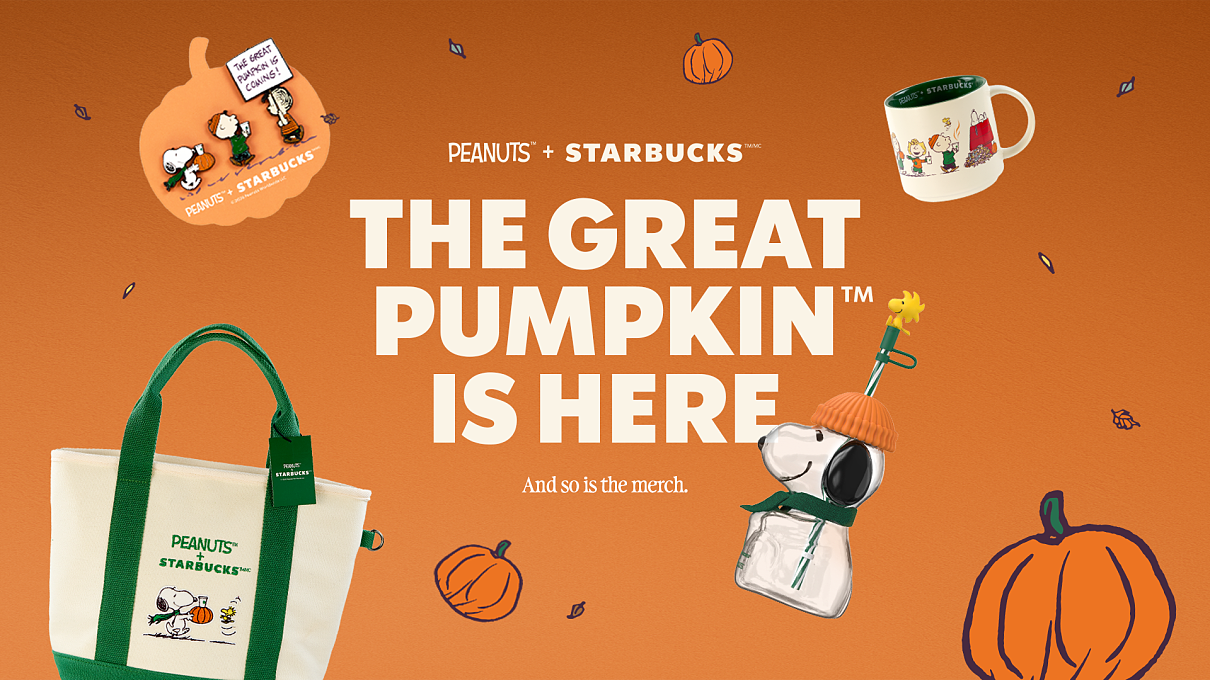 Starbucks x PEANUTS™ Merch