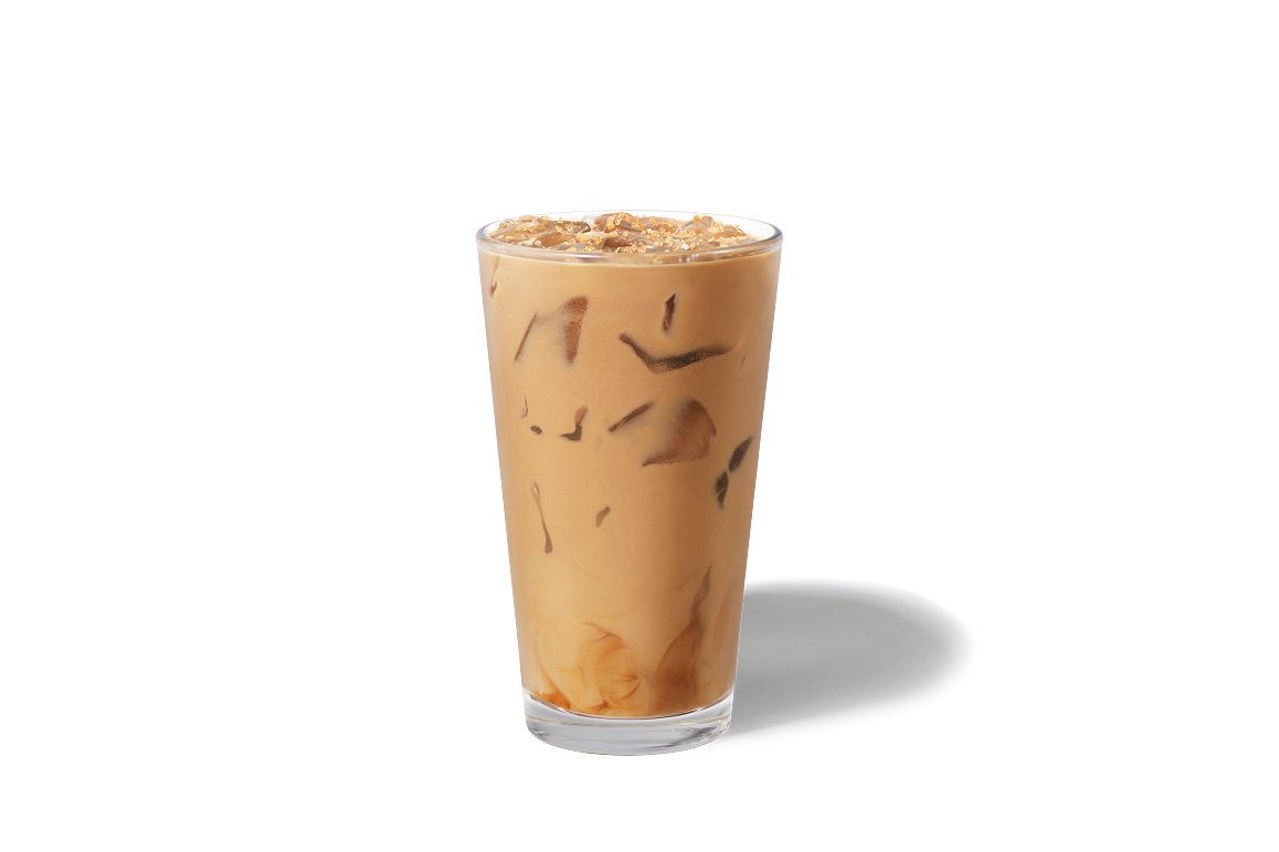 Iced Toffee Nut Latte