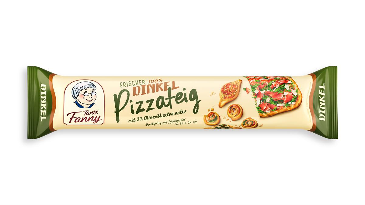Tante Fanny Dinkel Pizzateig Verpackung