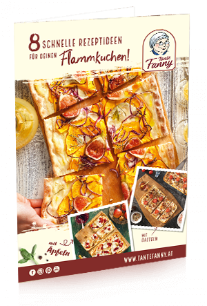 Tante Fanny Flammkuchenrezepteheft Cover