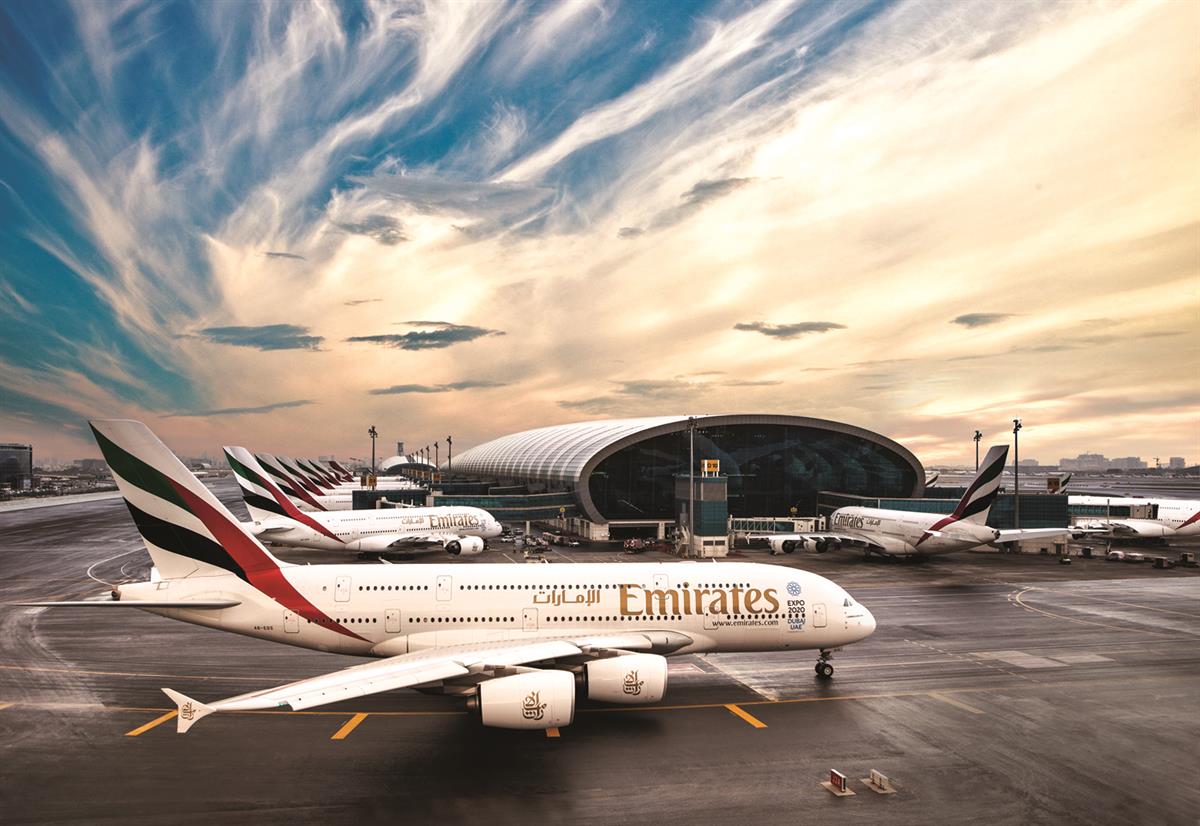 Airbus A380 in Dubai