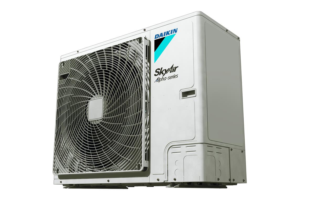 Daikin Sky Air Alpha Series Außenansicht