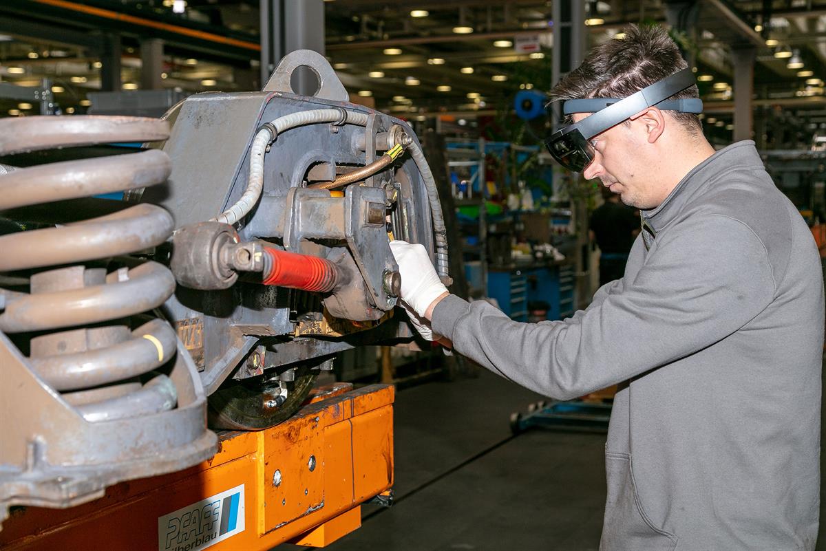Microsoft HoloLens bei Wiener Linien