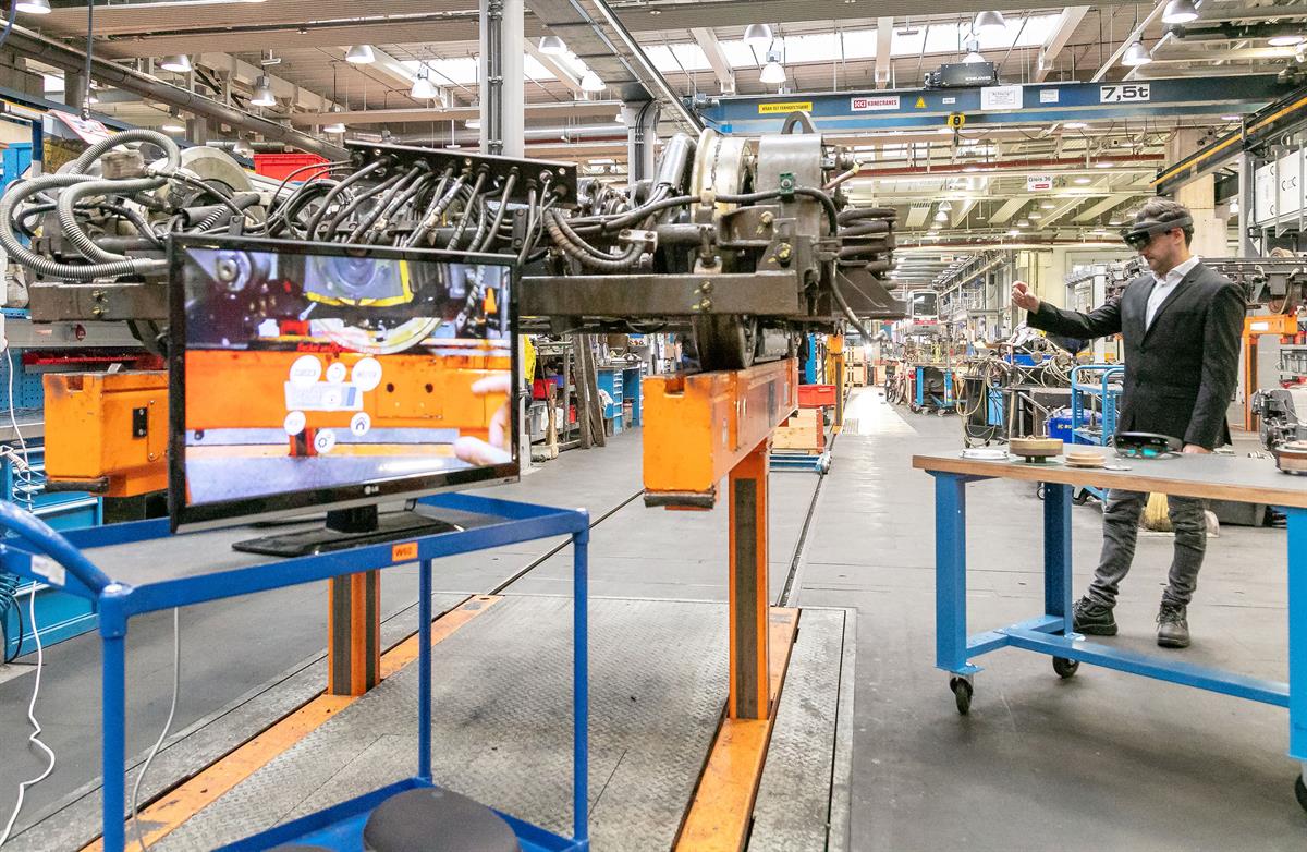 Microsoft HoloLens bei Wiener Linien