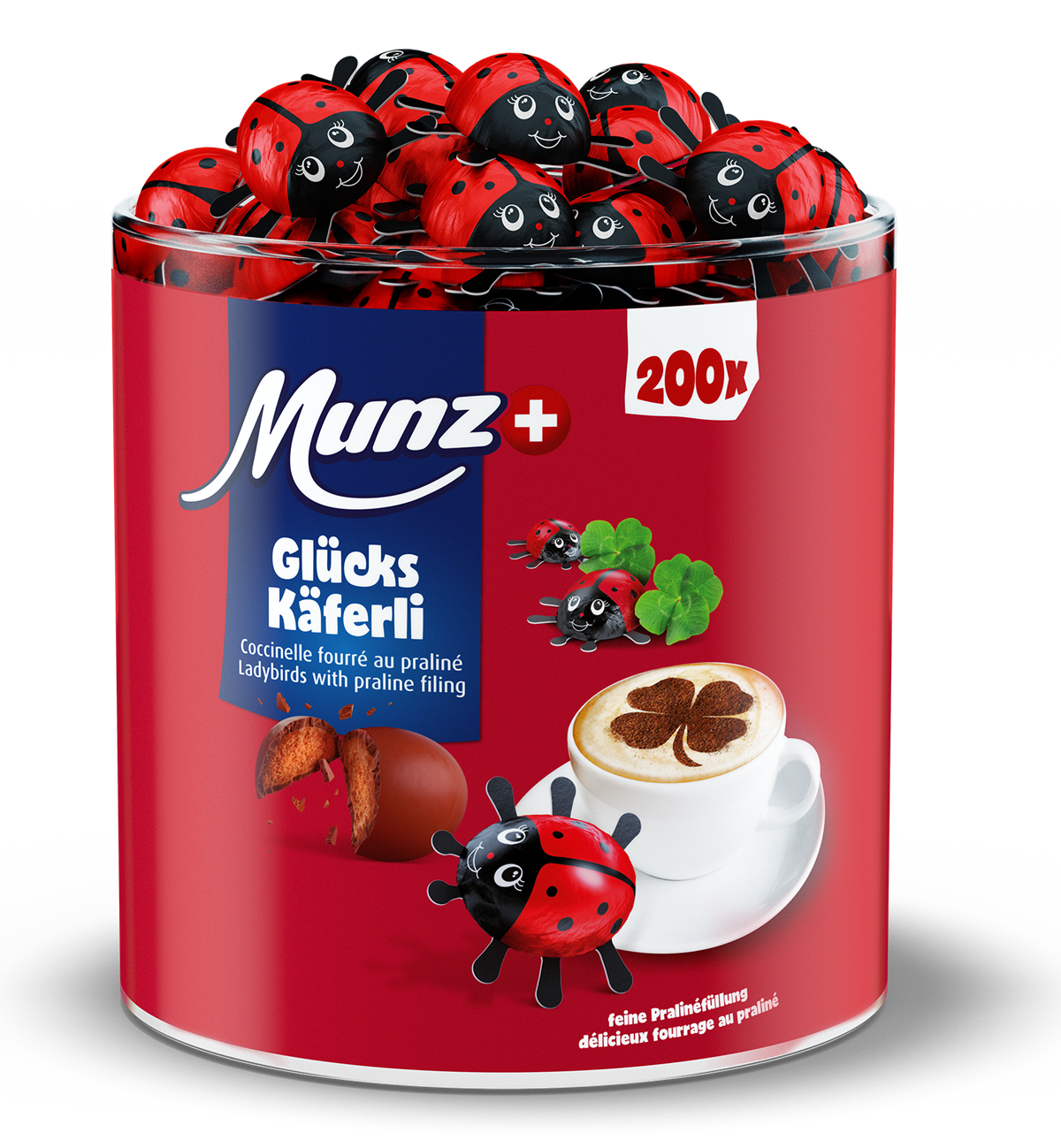 Munz Glückskäfer  1kg Dose