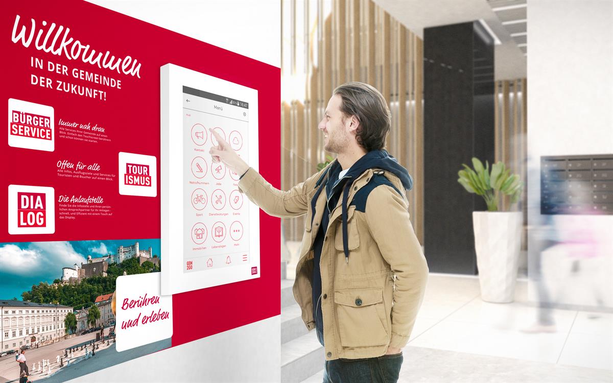 Gem2Go Kiosk - Mann