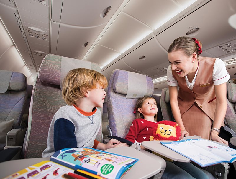 Familienfreundliches Bordservice
