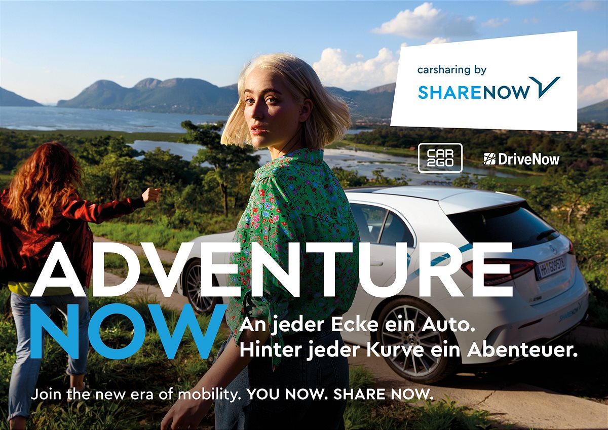 SHARE NOW Marketingkampagne 