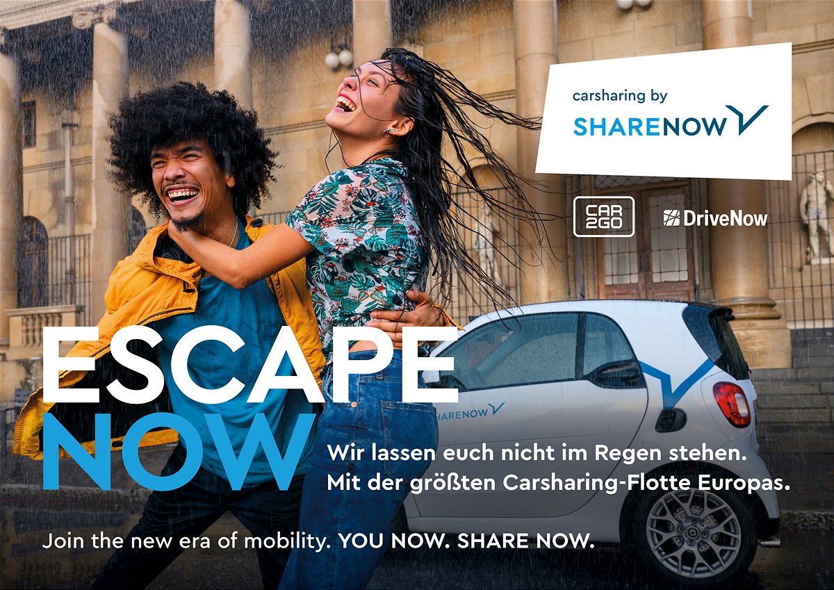 SHARE NOW Marketingkampagne 