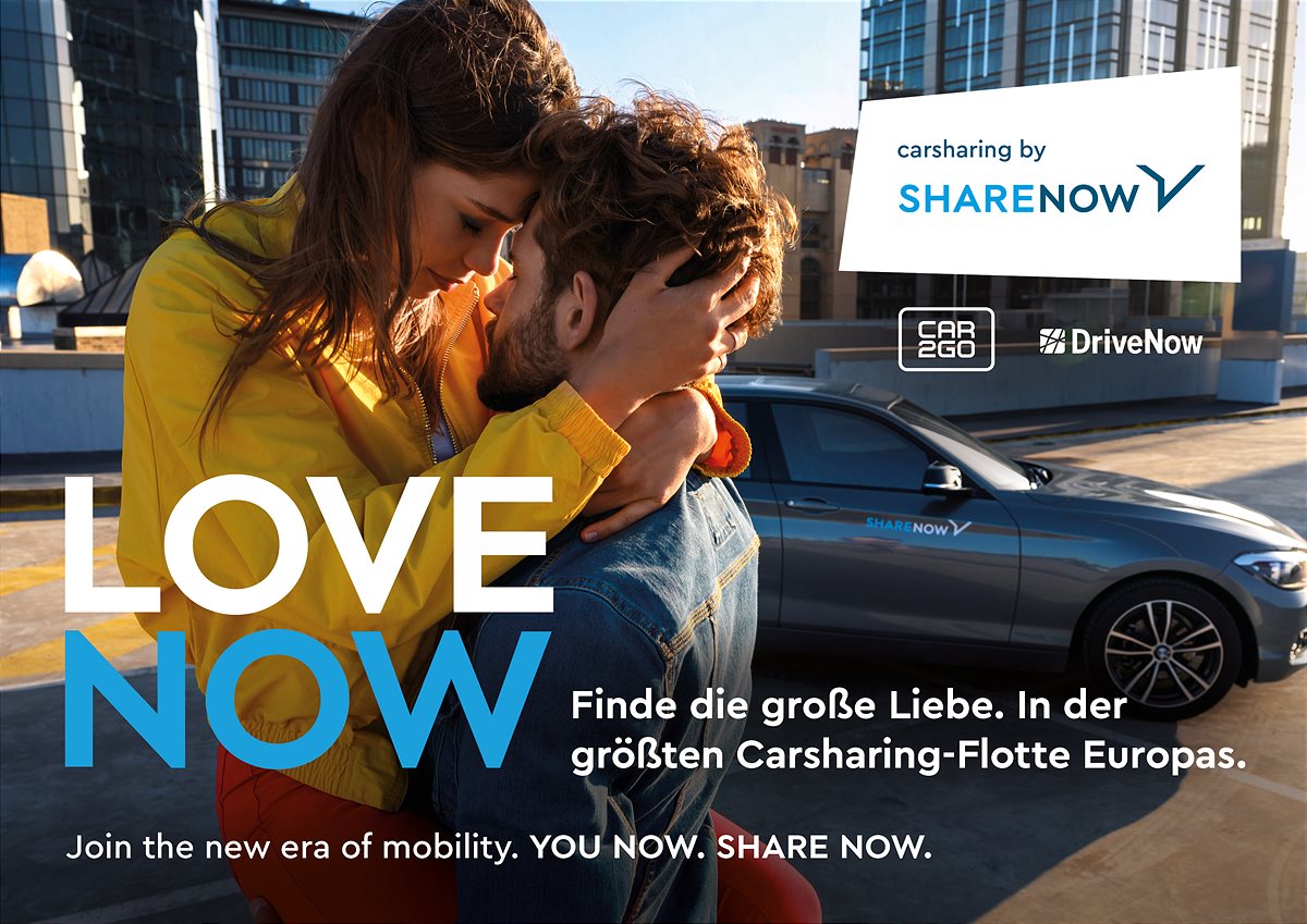 SHARE NOW Marketingkampagne 