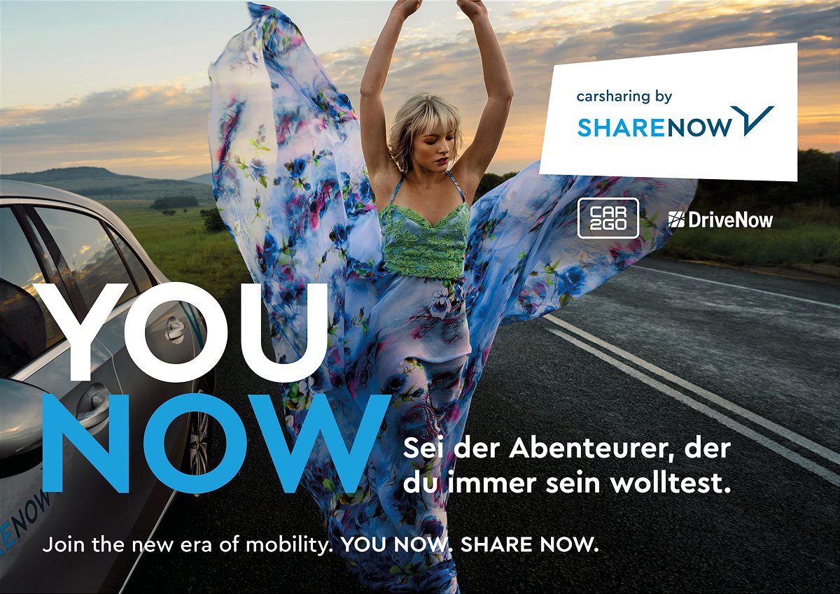 SHARE NOW Marketingkampagne 