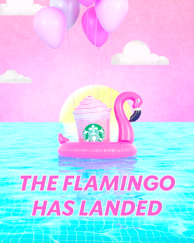 CampaignGuides&Toolkits_2020_Spring_OOS&Social_SupportingActivity_RubyFlamingoFrappuccino_Social_RubyFlamingoFrappuccinoStill2_4x5