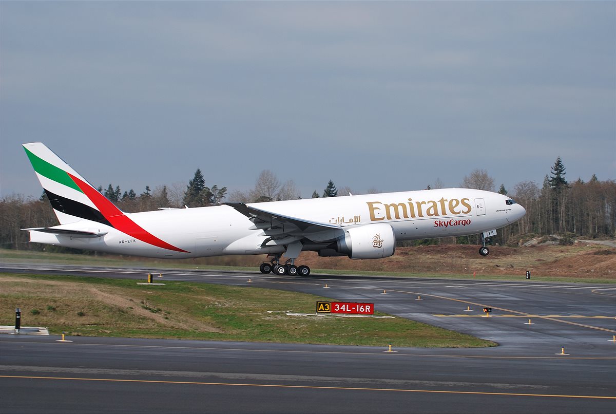 Emirates B777-Frachter