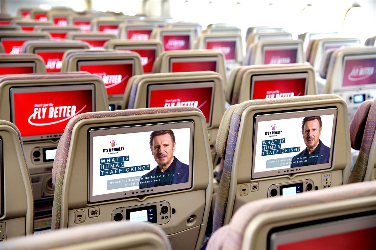 Liam Neeson in What is Human Trafficking? 
