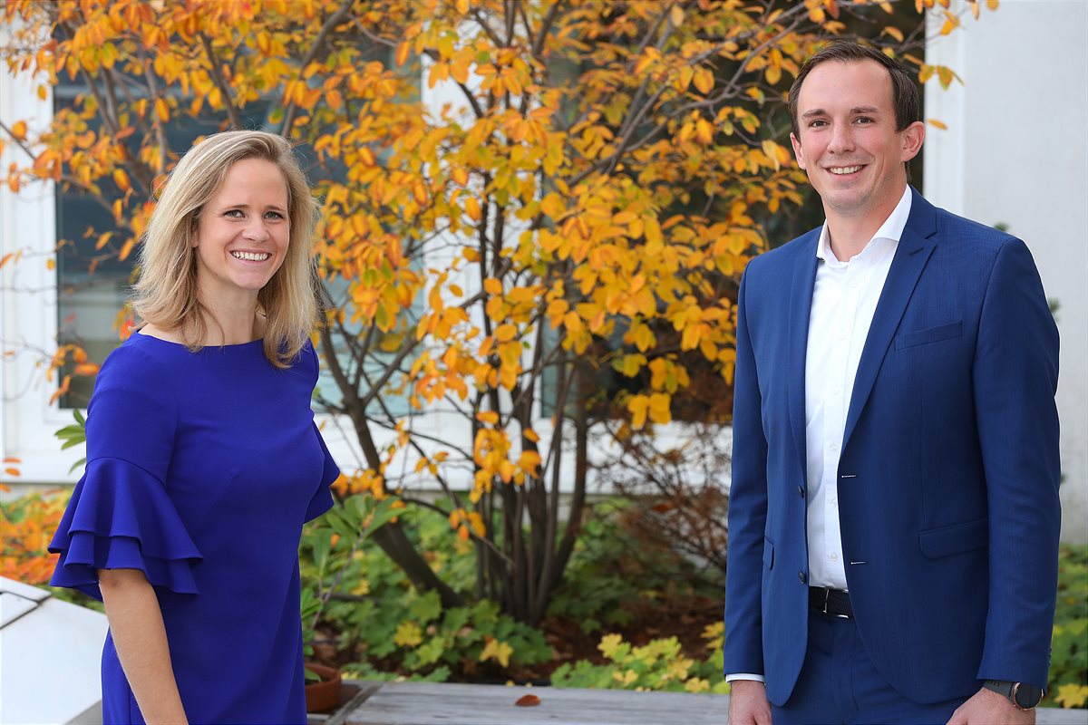 vibe Lisa Ittner CEO und Wien Energie Head of E-Mobility David Berger