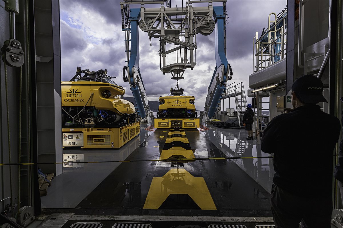 OceanX´s Triton submersibles 