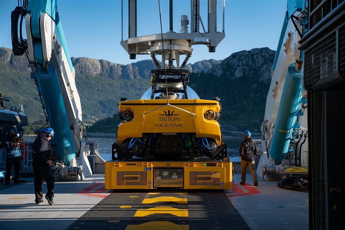 OceanXplorer´s submersible 