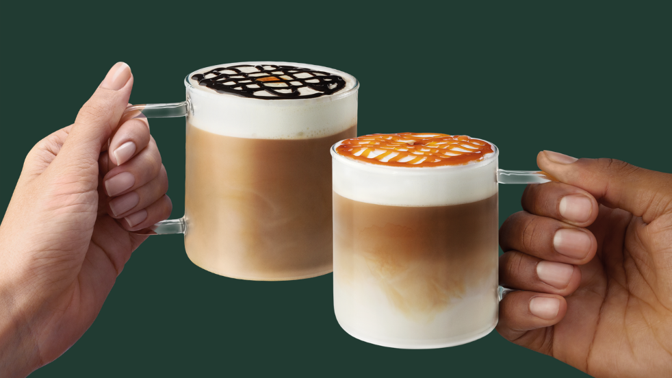 Starbucks Winter Macchiatos