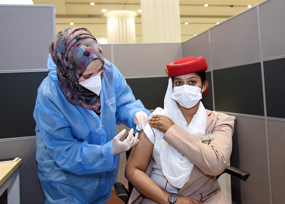 Emirates Group führt COVID-19-Impfprogramm ein