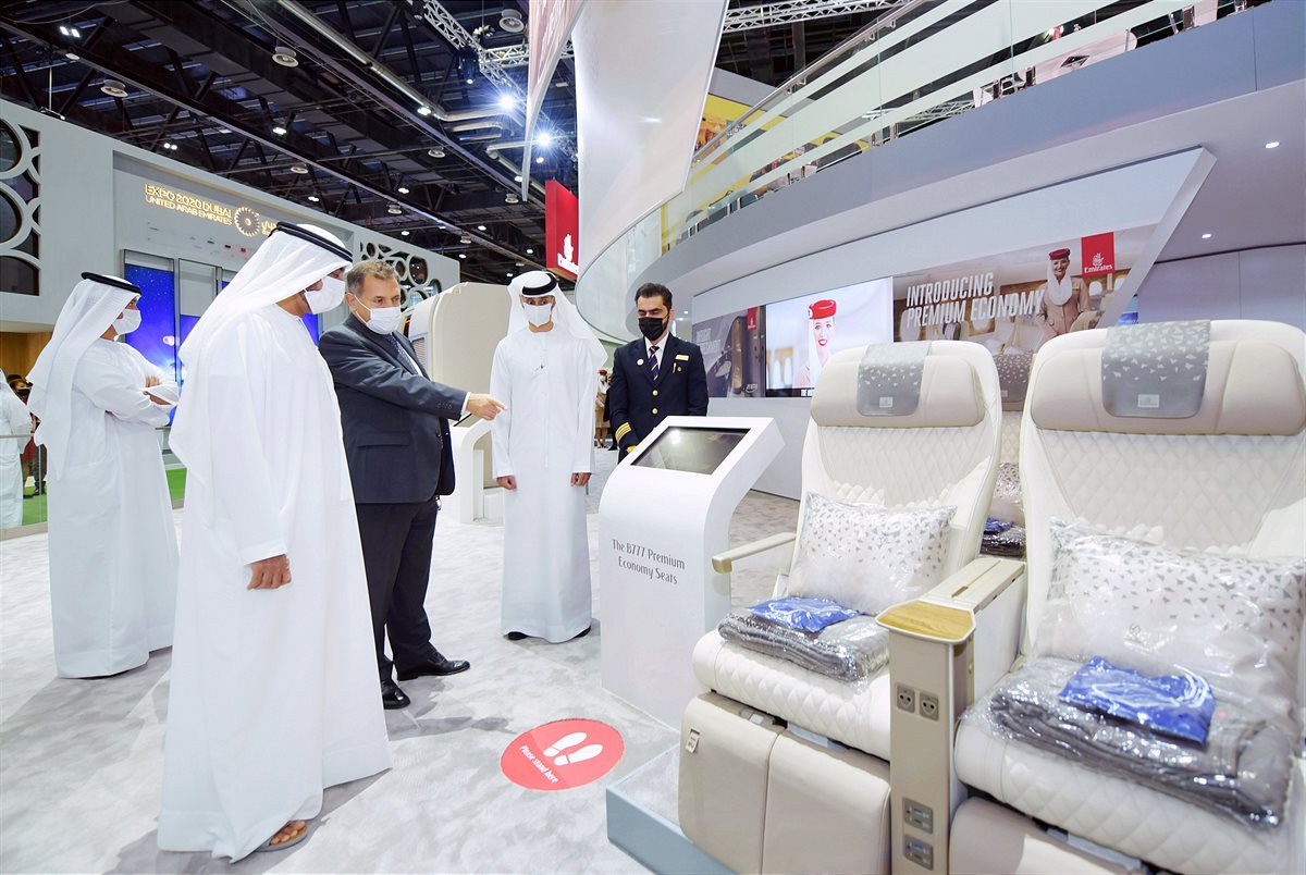 Emirates: Großes Interesse am Premium Economy-Sitz auf dem „Arabian Travel Market 2021“