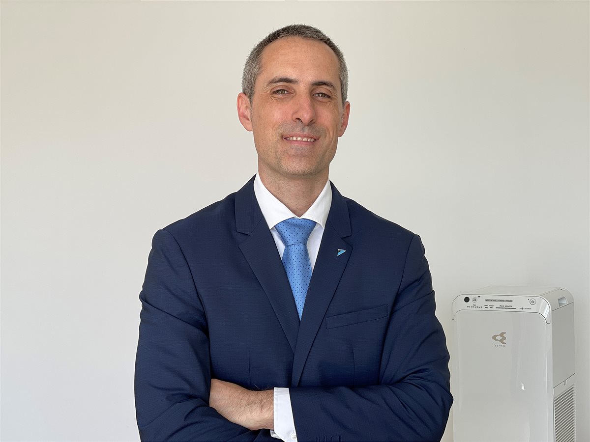 Olivier Luminati, Projektmanager für Lüftungstechnik und Luftreiniger bei Daikin Europe