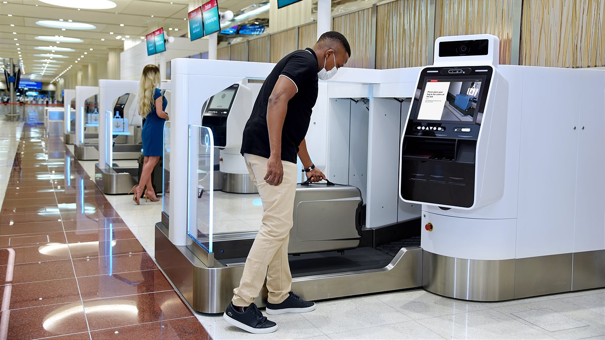 Selbstabfertigung des Gepäcks in Dubai