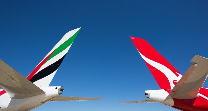 Quantas & Emirates