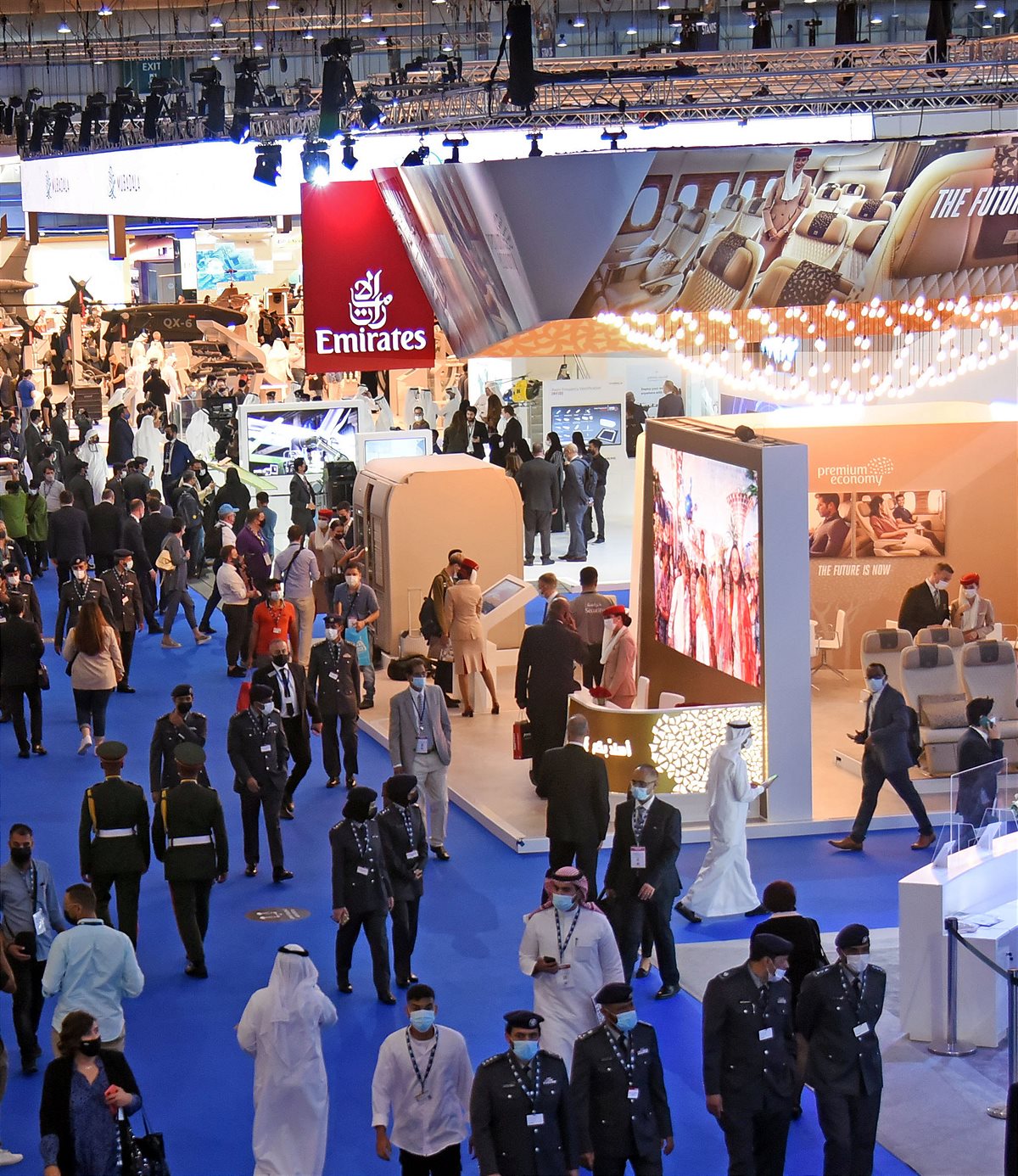 Emirates at Dubai Airshow