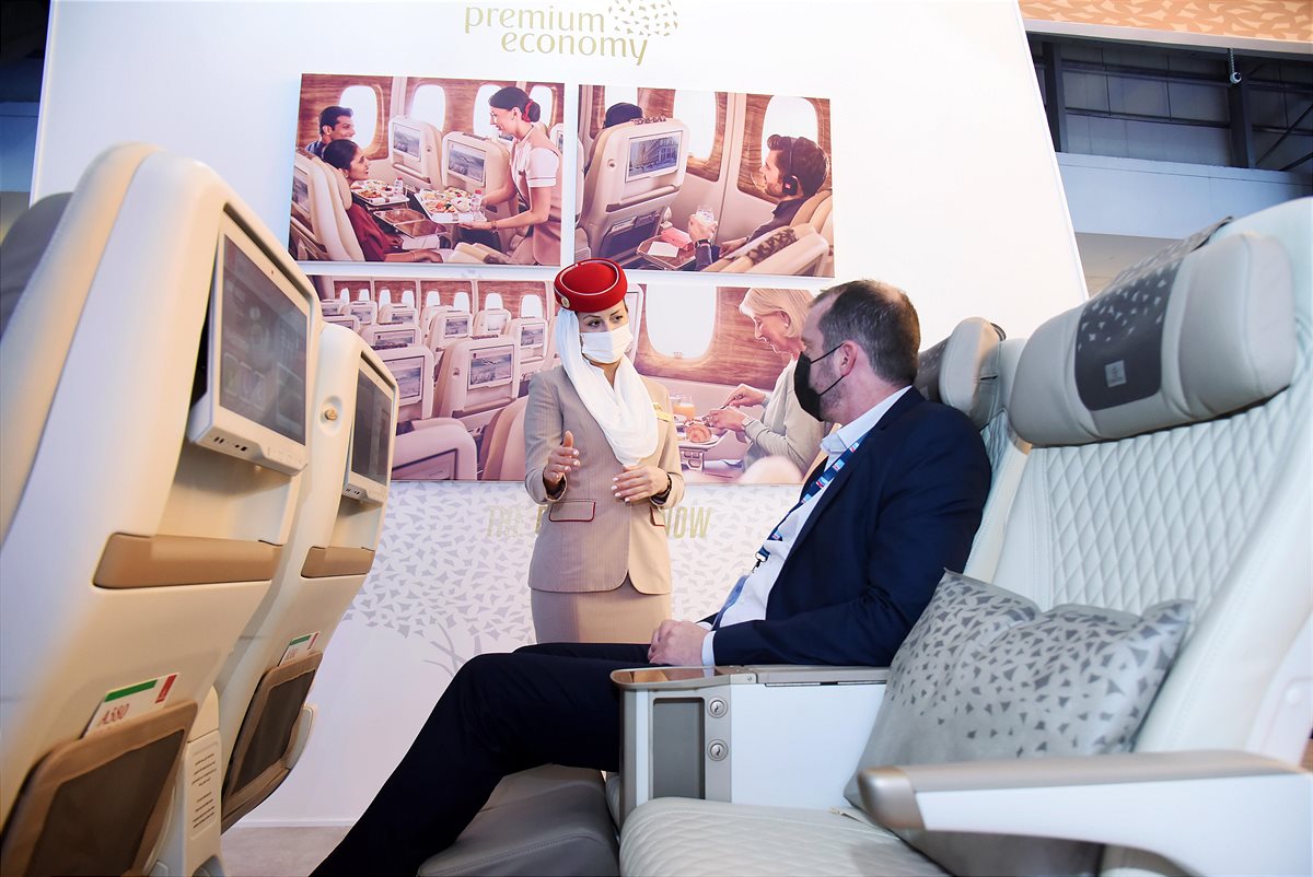 Emirates at Dubai Airshow