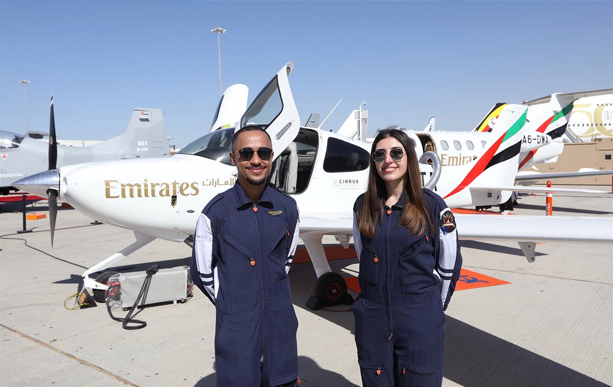Emirates at Dubai Airshow
