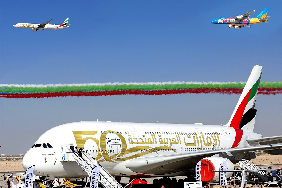 Emirates at Dubai Airshow