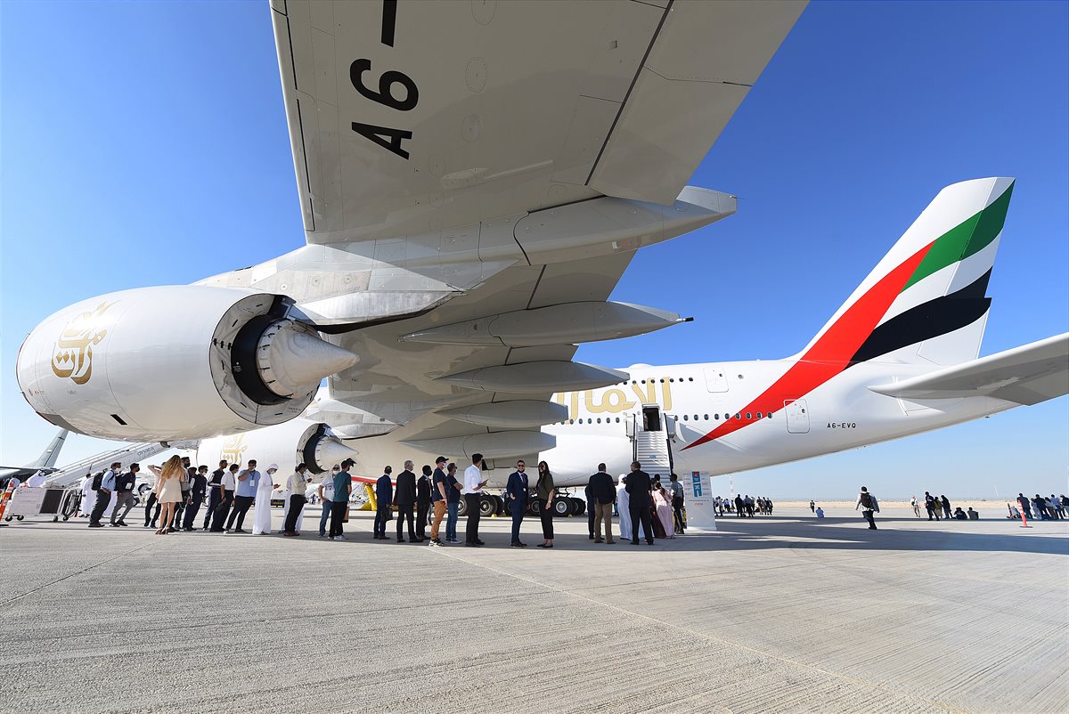 Emirates at Dubai Airshow