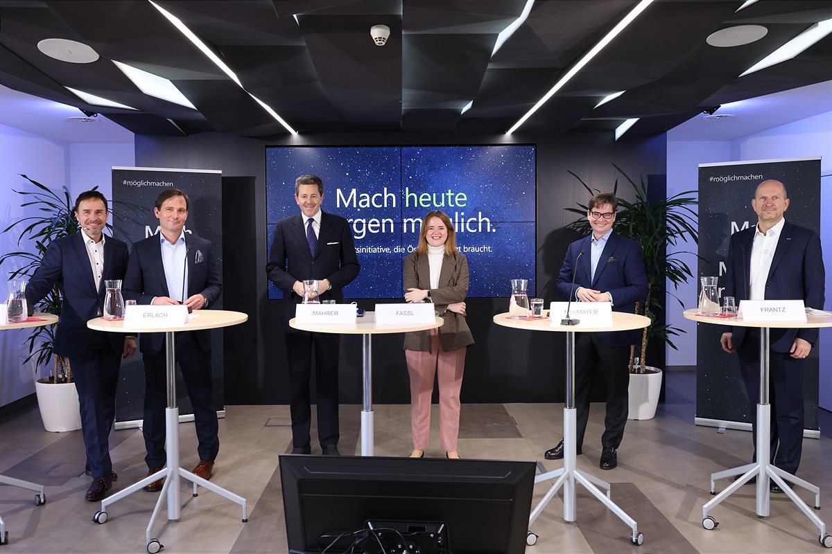 Pressekonferenz Mach heute Morgen Möglich - Bildmaterial