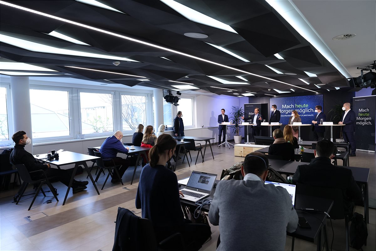 Pressekonferenz Mach heute Morgen Möglich - Bildmaterial